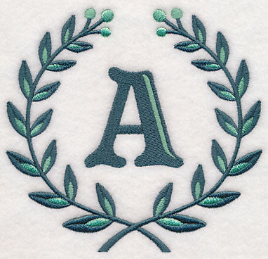 Laurel Letter A - 7 Inch