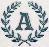 Laurel Letter A - 7 Inch
