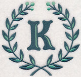 Laurel Letter K - 7 Inch