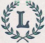 Laurel Letter L - 7 Inch