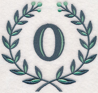 Laurel Letter O - 7 Inch