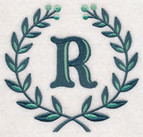Laurel Letter R - 7 Inch