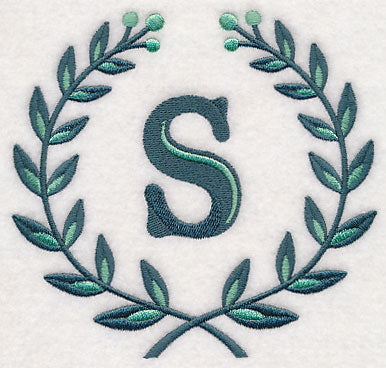 Laurel Letter S - 7 Inch