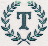 Laurel Letter T - 7 Inch