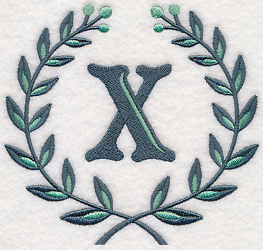 Laurel Letter X - 7 Inch