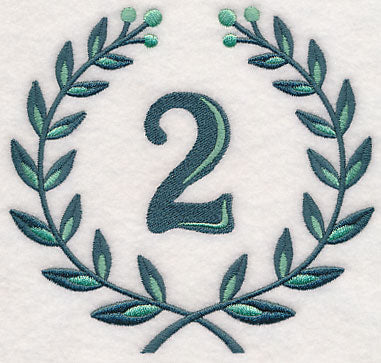 Laurel Number 2 - 7 Inch