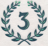 Laurel Number 3 - 7 Inch