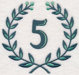 Laurel Number 5 - 7 Inch