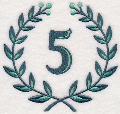 Laurel Number 5 - 7 Inch