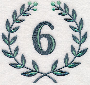 Laurel Number 6 - 7 Inch