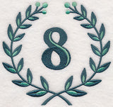 Laurel Number 8 - 7 Inch