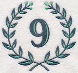 Laurel Number 9 - 7 Inch