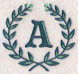 Laurel Letter A - 7 Inch