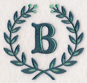 Laurel Letter B - 7 Inch