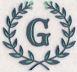 Laurel Letter G - 7 Inch