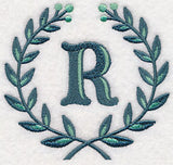 Laurel Letter R - 7 Inch
