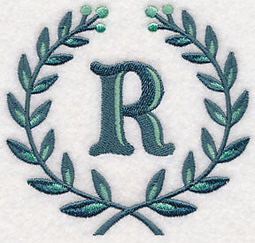 Laurel Letter R - 7 Inch