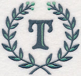 Laurel Letter T - 7 Inch