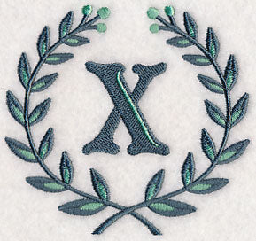Laurel Letter X - 7 Inch