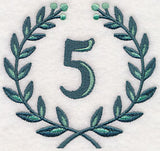 Laurel Number 5 - 7 Inch