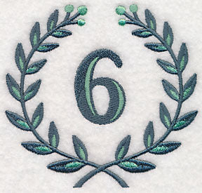 Laurel Number 6 - 7 Inch