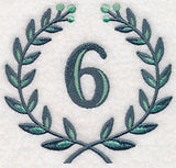 Laurel Number 6 - 7 Inch