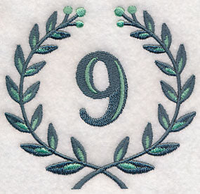 Laurel Number 9 - 7 Inch