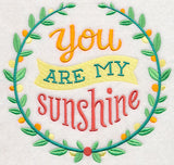 You Are My Sunshine Wreath