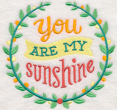 You Are My Sunshine Wreath