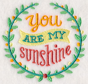 You Are My Sunshine Wreath