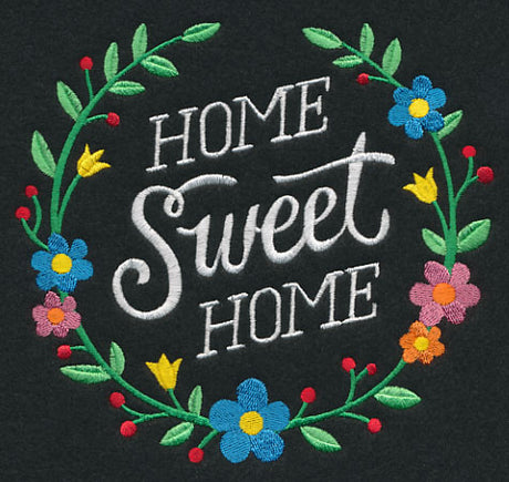 Home Sweet Home Wreath