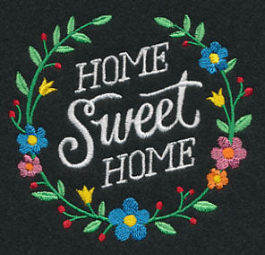 Home Sweet Home Wreath
