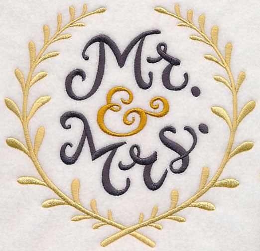 Mr. & Mrs. Wreath