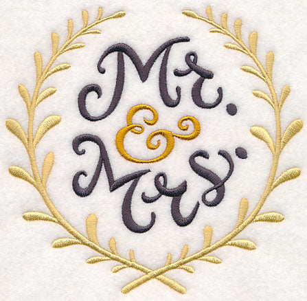 Mr. & Mrs. Wreath