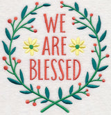 We Are Blessed Wreath