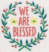 We Are Blessed Wreath