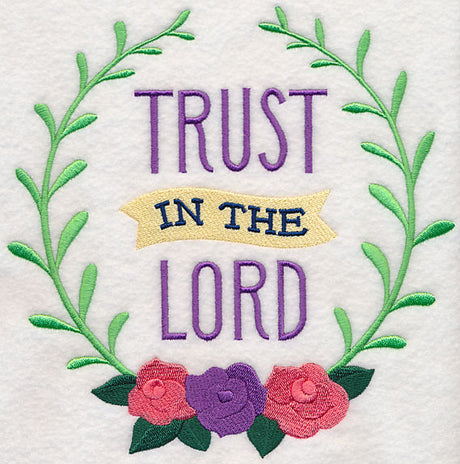 Trust In the Lord Wreath