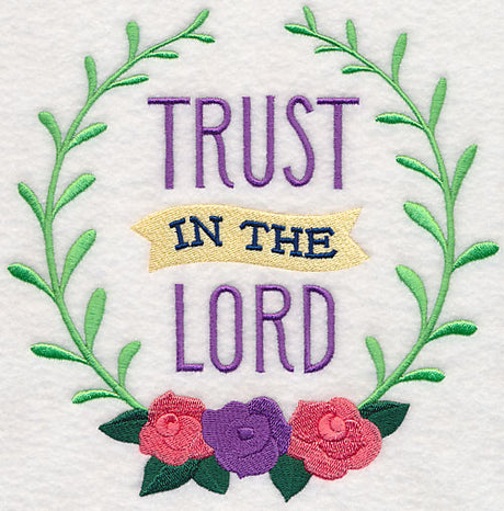 Trust In the Lord Wreath