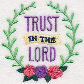 Trust In the Lord Wreath