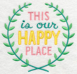 This Is Our Happy Place Wreath