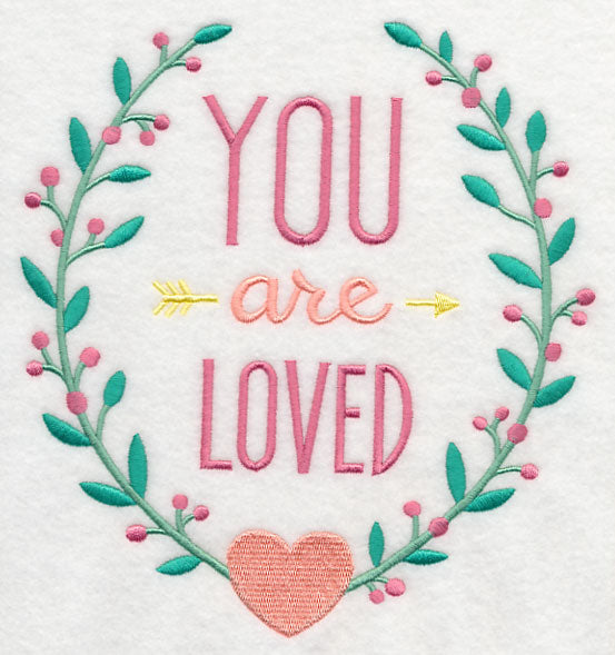 You Are Loved Wreath