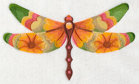 Cosmos Dragonfly in Watercolor