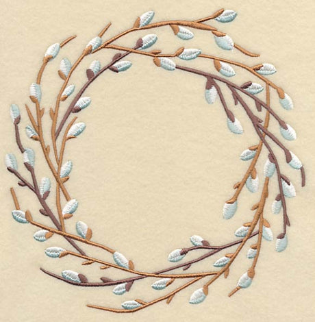Pussy Willow Wreath 1