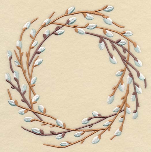 Pussy Willow Wreath 1