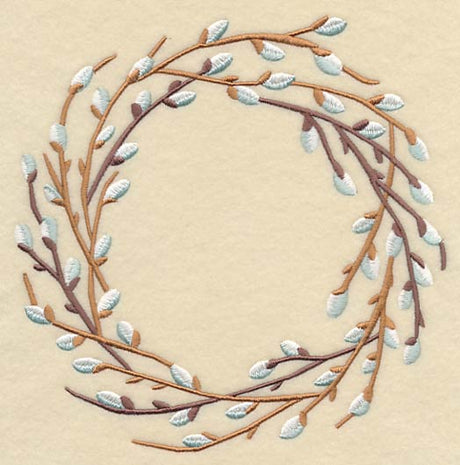 Pussy Willow Wreath 1