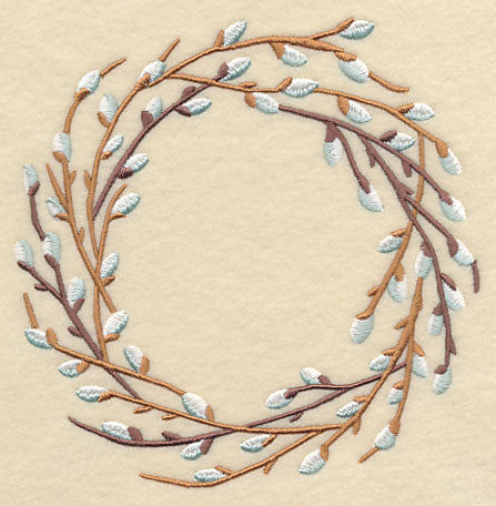 Pussy Willow Wreath 1