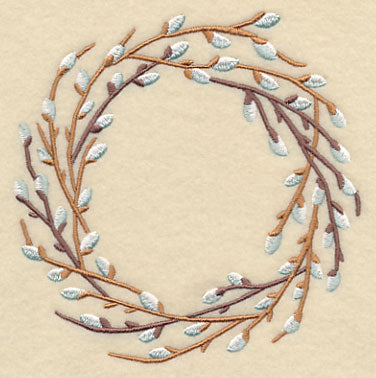Pussy Willow Wreath 1