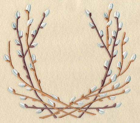 Pussy Willow Wreath 2