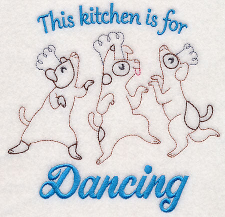 This Kitchen Is For Dancing - Dogs