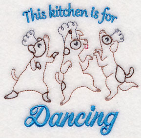 This Kitchen Is For Dancing - Dogs